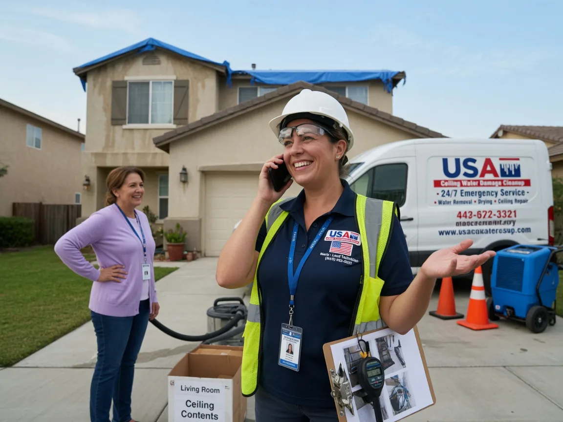 Ceiling Water Damage Restoration Tie Siding, WY FAQs